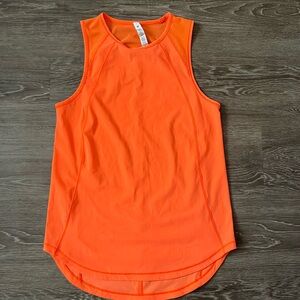 lululemon athletica Vibrant Orange Tank Top
